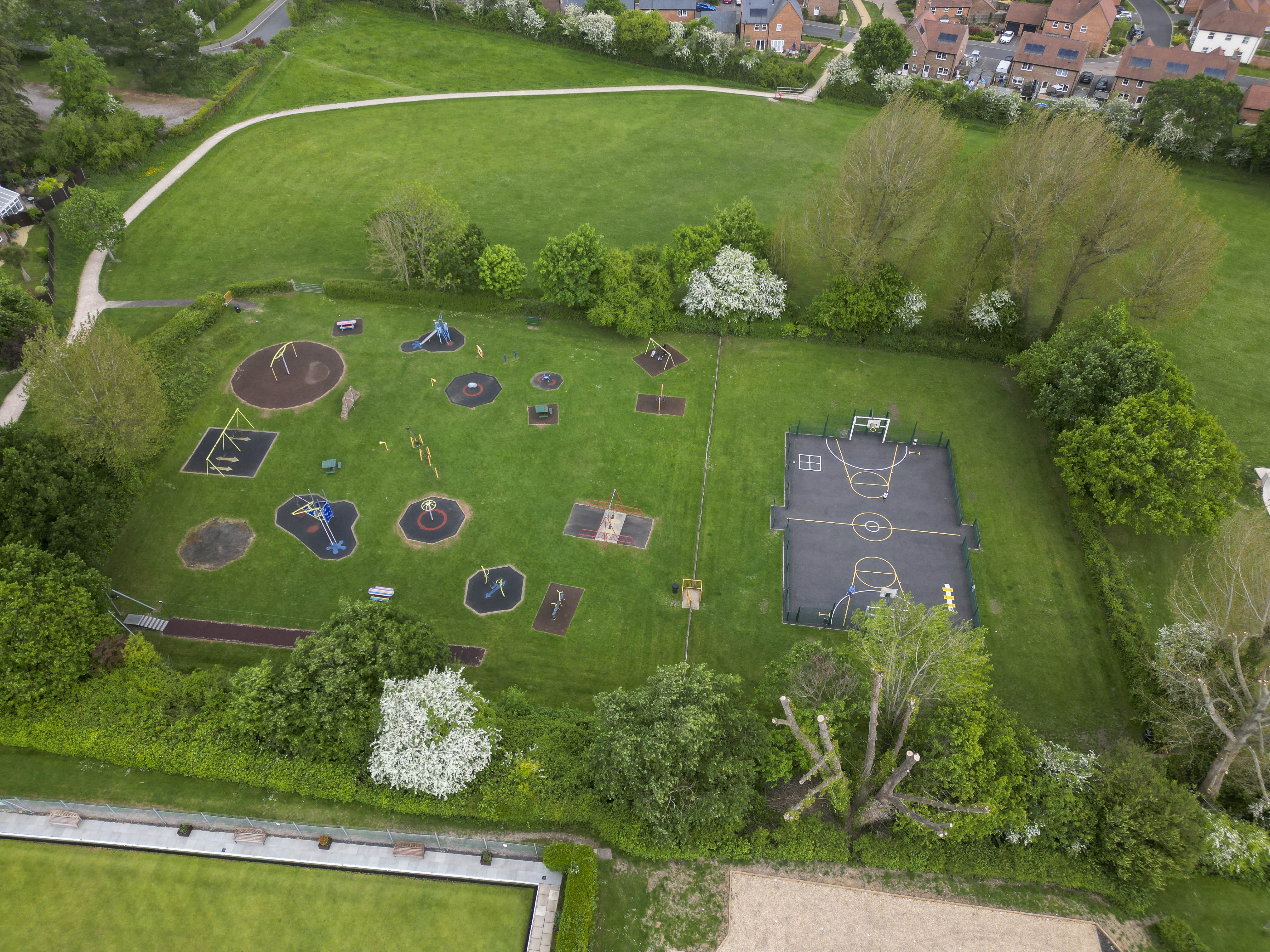 Police investigation at Priory Park Play Area