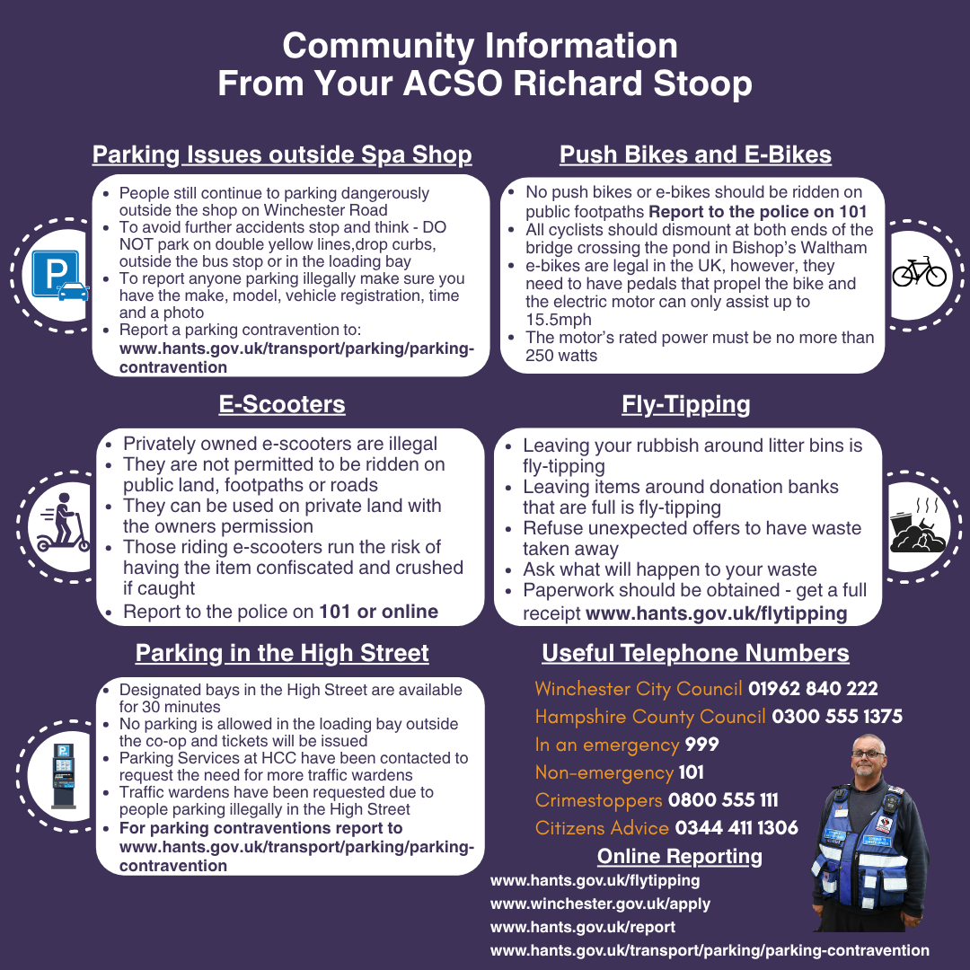 E-Scooters and how YOU can report it