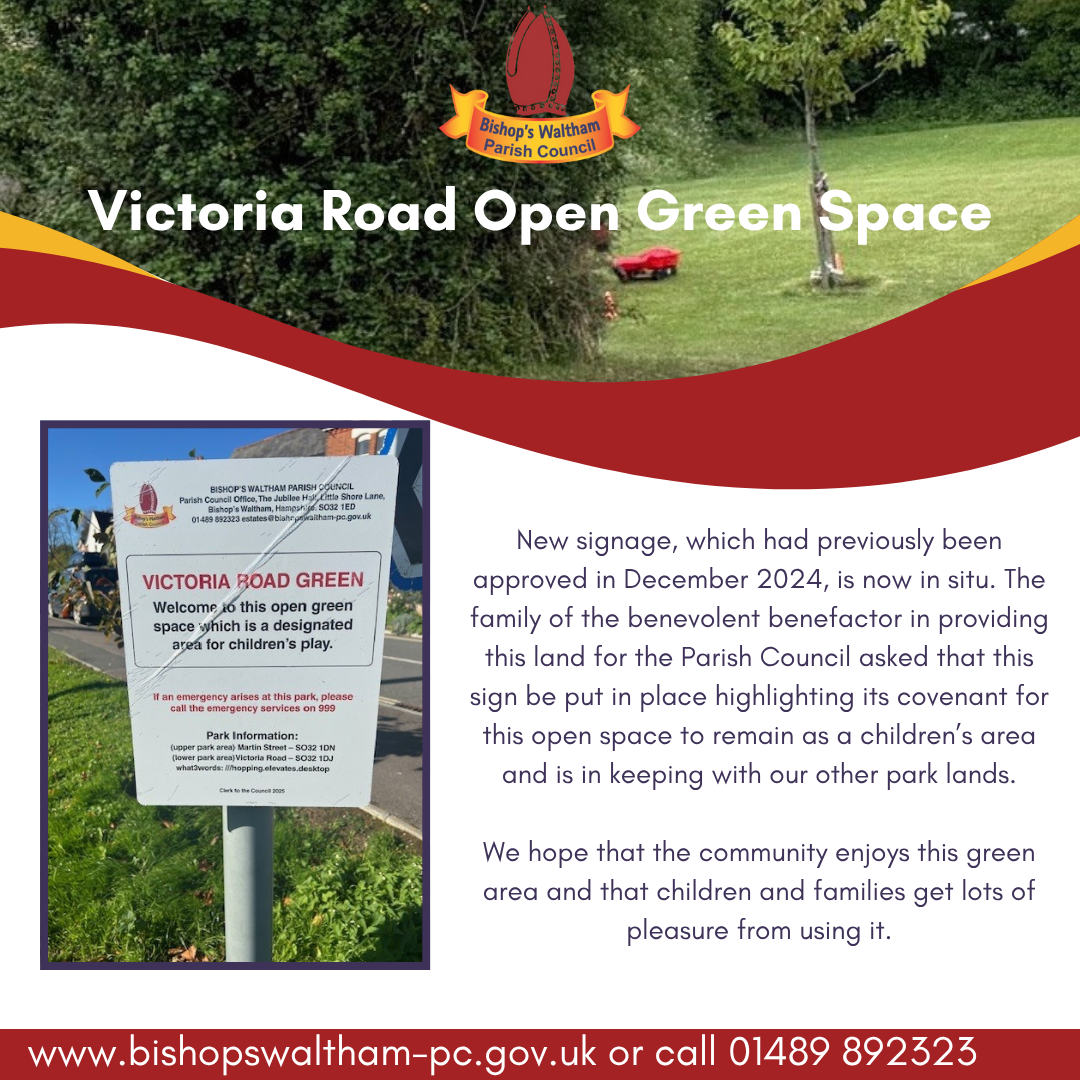 Victoria Road - Open Green Space
